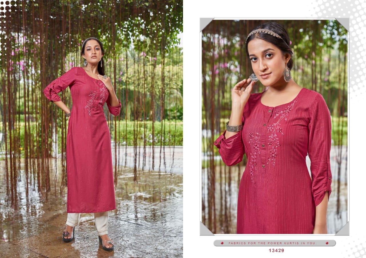 Kalaroop Crush Ethnic Wear Stylish Wholesale Designer Kurtis